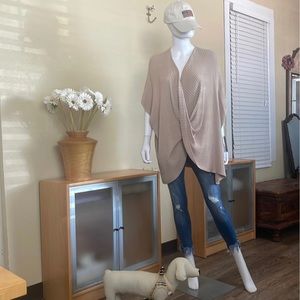 NWT Twist front sweater / Cardigan.  soft and cozy.